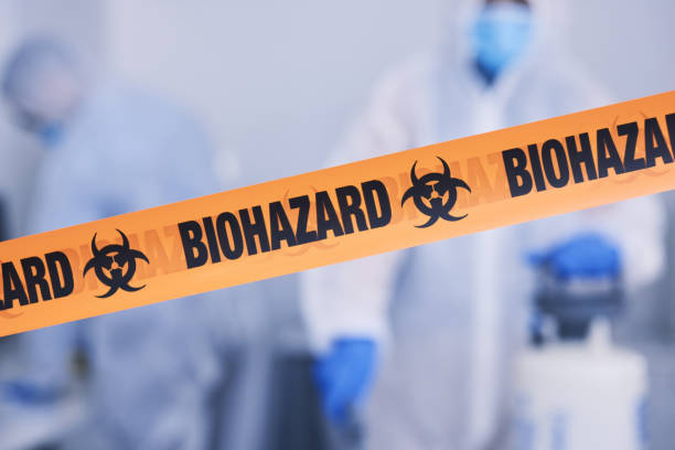 Professional Biohazard technician working in Waverly, NY